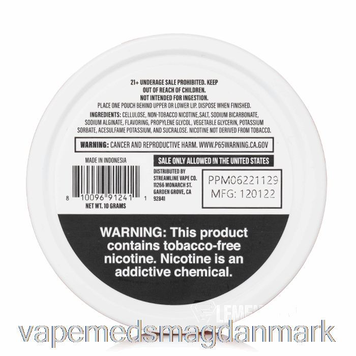 Vape Uden Nikotin Juice Hoved Nikotin Poser - Fersken Ananas Mynte